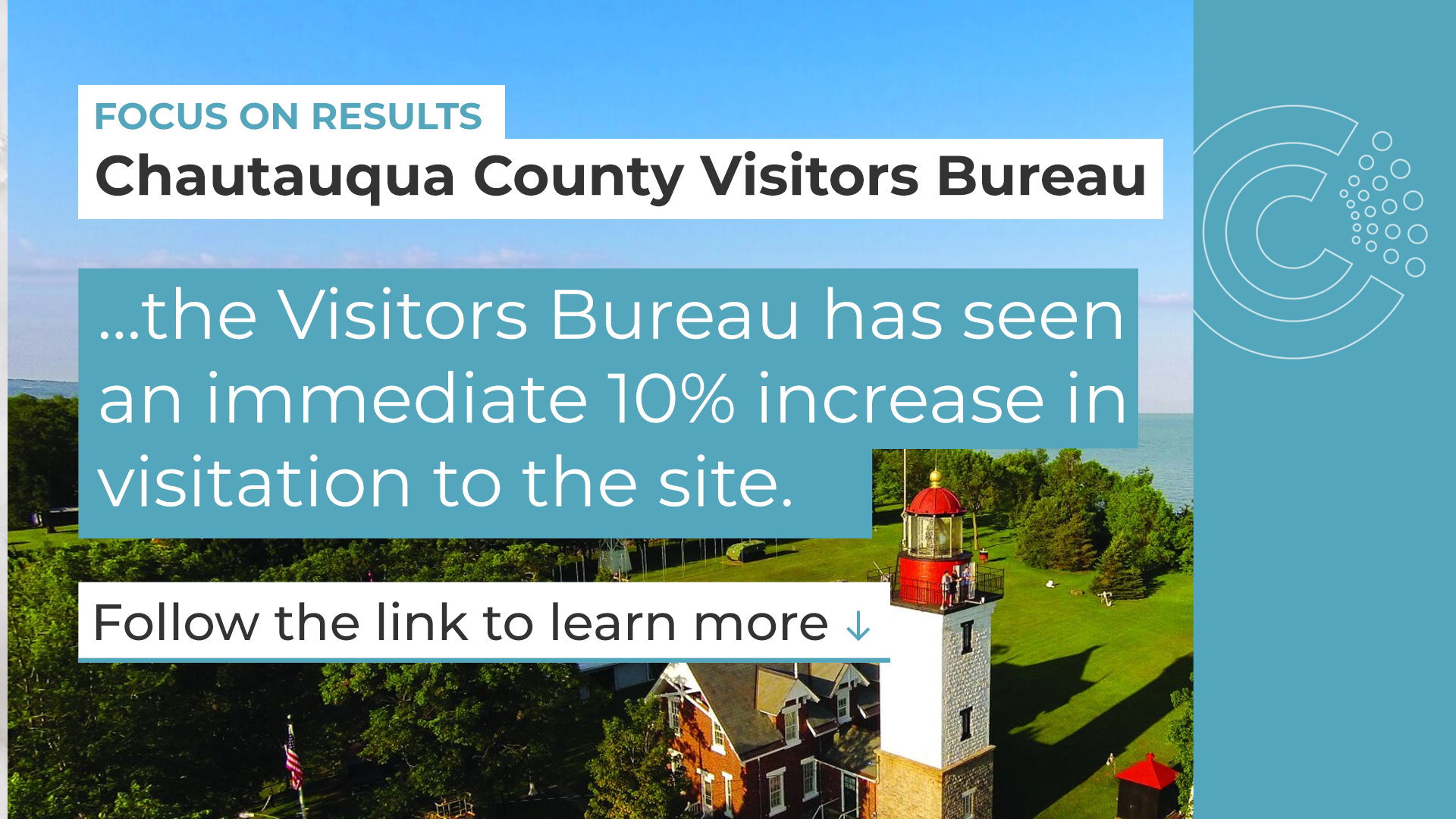 Chautauqua County Visitors Bureau site Design SEO Corporate